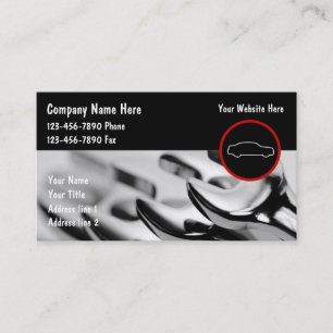Auto Business Cards