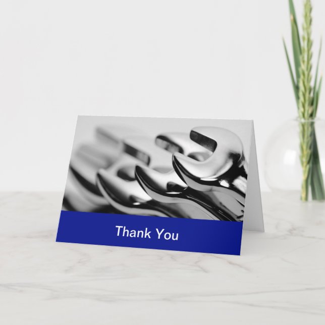 Auto Business Thank You Cards (Front)