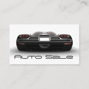 Auto Car Dealer Body Shop Business Card