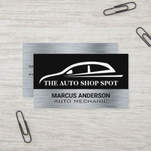 Auto Car Modern Logo Business Card