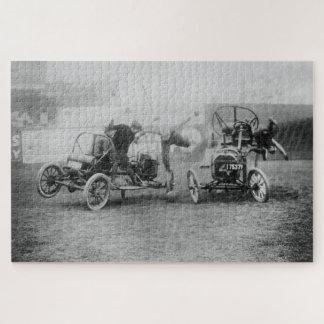 Auto Car Polo, Extreme Motorsports Coney Island Ji Jigsaw Puzzle