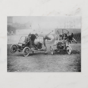 Auto Car Polo, Extreme Motorsports Coney Island Postcard