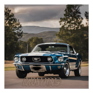 AUTO CAR POSTER