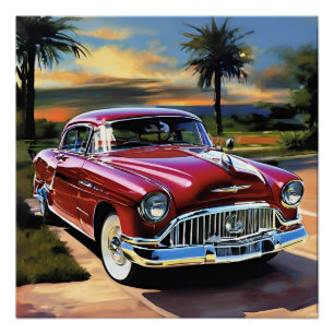 AUTO CAR POSTER