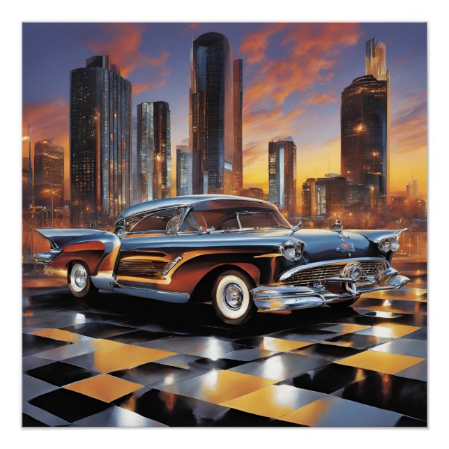 AUTO CAR POSTER (Front)