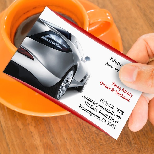 Auto Cars Business Card (Creator Uploaded)