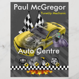 Auto Centre / TuneUp Mechanic Flyer