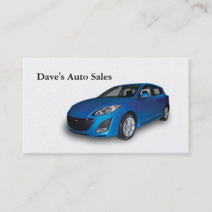 Auto Dealer Business Card