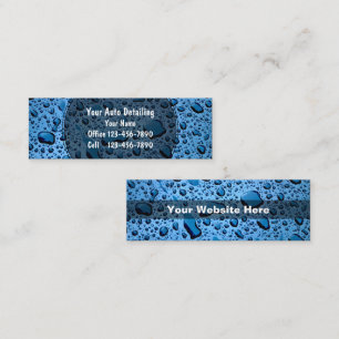 Auto Detailing Business Cards