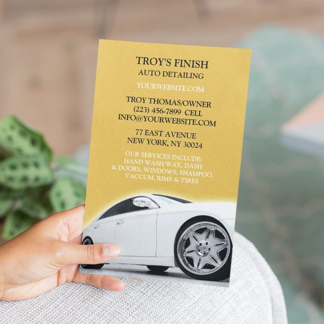 Auto Detailing Car  Flyer (Creator Uploaded)