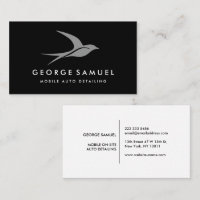 Auto Detailing | Car Repair Shop Flying Bird Logo