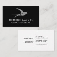 Auto Detailing | Car Repair Shop Flying Bird Logo