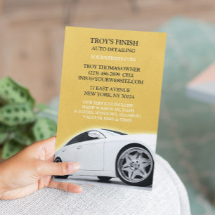 Auto Detailing Car Wash Flyer Template