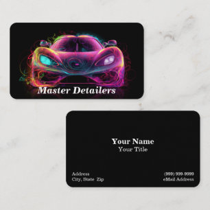 Auto Detailing / Repair Business Card