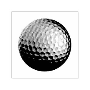 Auto-encreur Tampon auto-alimenté de la balle de golf