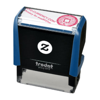 Auto-encreur Tampon de devise