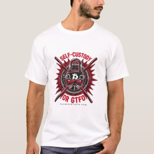 Auto-garde ou GTFO - T-Shirt pour femmes Bitcoin