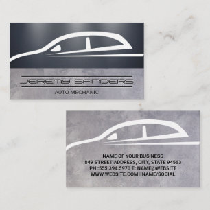 Auto Industry Business Card
