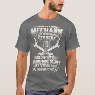 Auto Mechanic Engineering Degree 1 T-Shirt