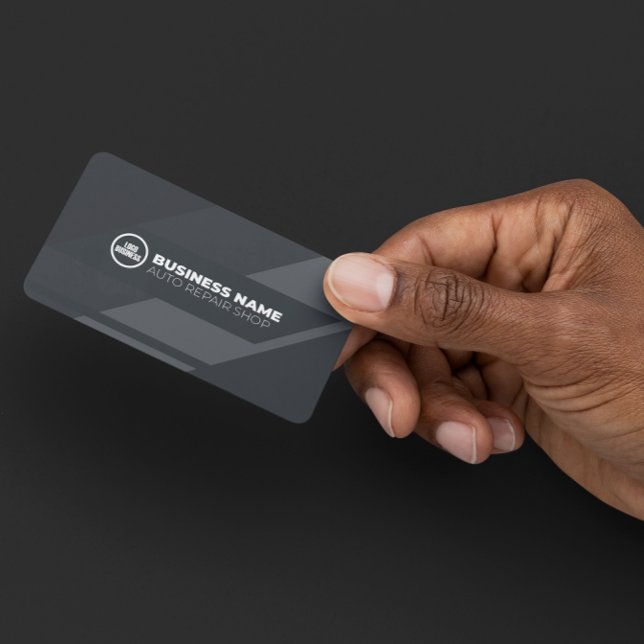 Auto Mechanics Car Service Auto Shop Vector Modern Business Card (Creator Uploaded)