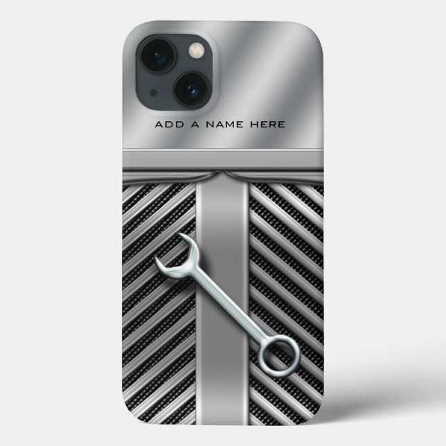 Auto Mechanics Personalized Case-Mate iPhone Case (Back)