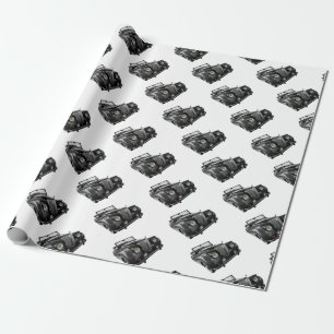 Auto Oldtimer Classic Car Wrapping Paper