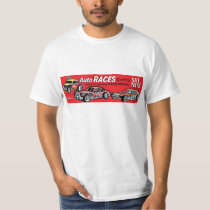 Chick Stockwell Vintage Racecar Danbury Racearena T Shirt Zazzle