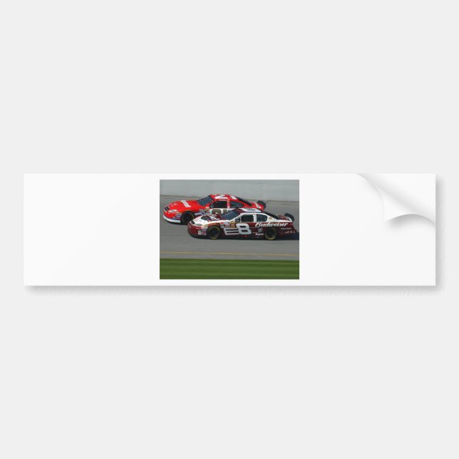 Auto Racing Bumper Sticker (Front)