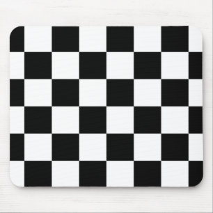 Auto Racing Chequered  Chequered Flag Mouse Pad