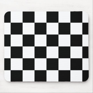 Auto Racing Chequered Chequered Flag Mouse Pad