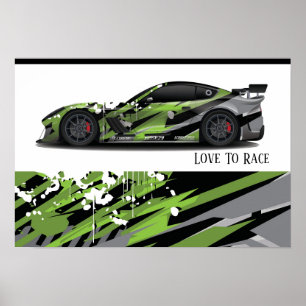 Auto Racing Poster