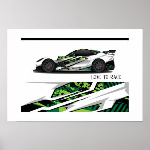 Auto Racing Poster