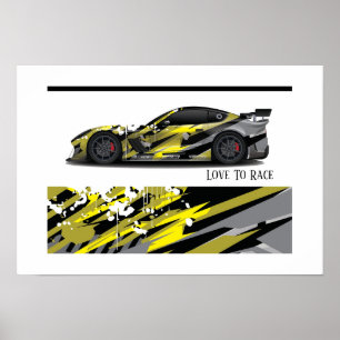 Auto Racing Poster