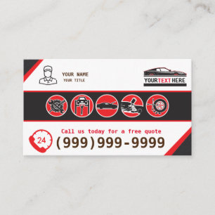 Auto Repair Business Card Template