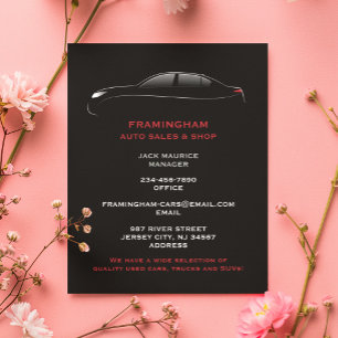 Auto Repair Car Services Flyer Template