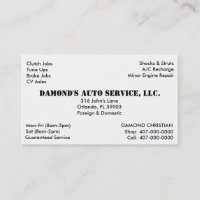 Auto Repair Mechanic