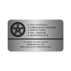 Auto repair professional mechanic silver metal