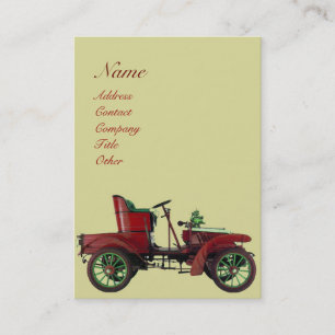AUTO RESTORATION , AUTOMOTIVE, car repair garage Business Card