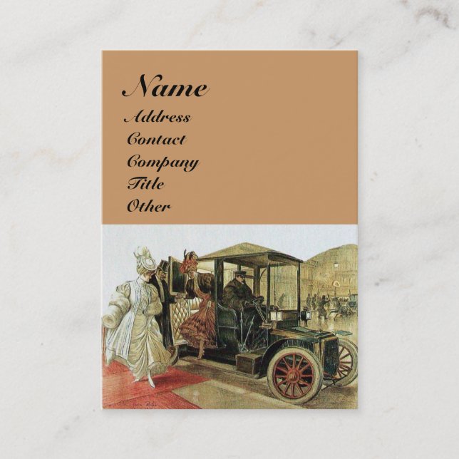 AUTO RESTORATION , AUTOMOTIVE, car repair garage Business Card (Front)