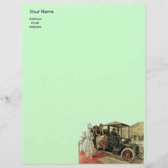 AUTO RESTORATION- AUTOMOTIVE LETTERHEAD (Front)