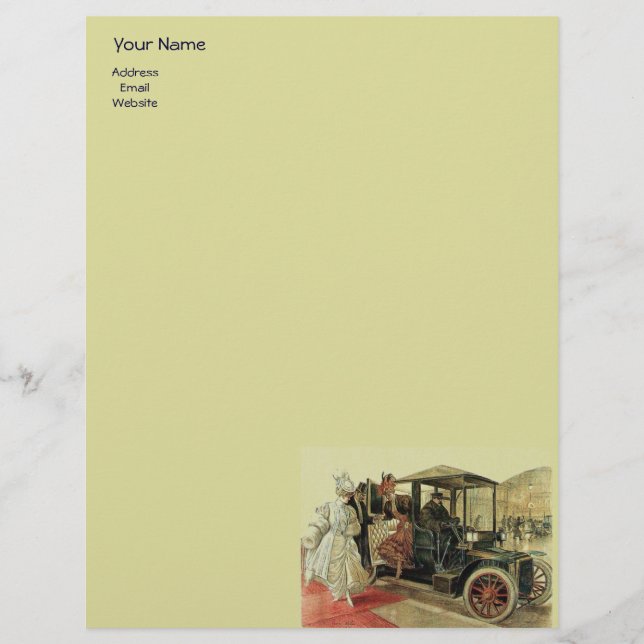 AUTO RESTORATION- AUTOMOTIVE LETTERHEAD (Front)
