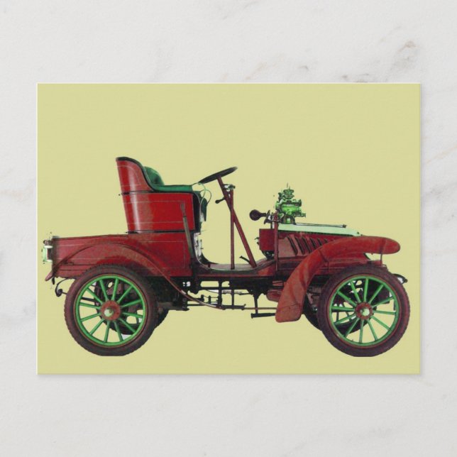 AUTO RESTORATION - AUTOMOTIVE POSTCARD (Front)