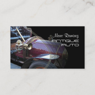 Auto Restoration business cards