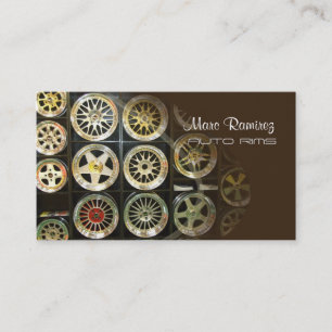 AUTO RIMS, cartes de visite PHOTO