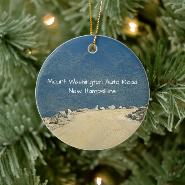 Auto Road NH Round Ornament (Tree)