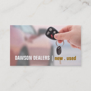 Auto Sale, Dealers, Cars Business Card