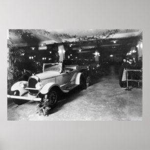 Auto Show, 1920 Poster