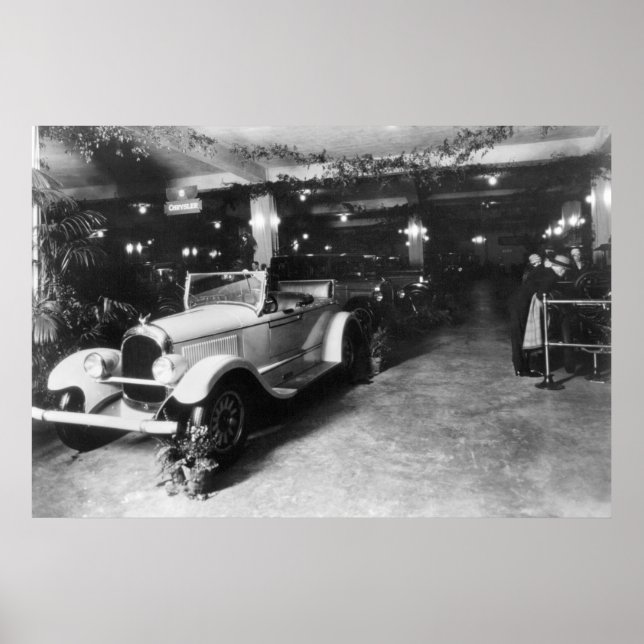 Auto Show, 1920 Poster (Front)