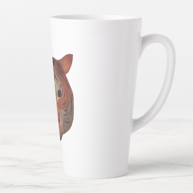 Auto Tiger Latte Mug (Right)
