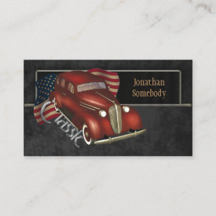 Auto Trade Business Card Template 4